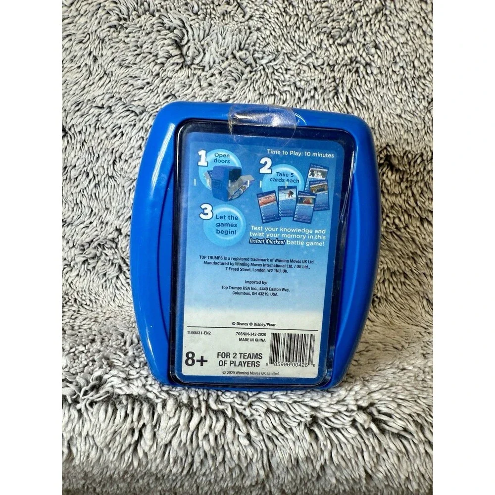 Disney Classics Top Trumps Quiz With A Twist [New] Card Game 2020 Table Top Game